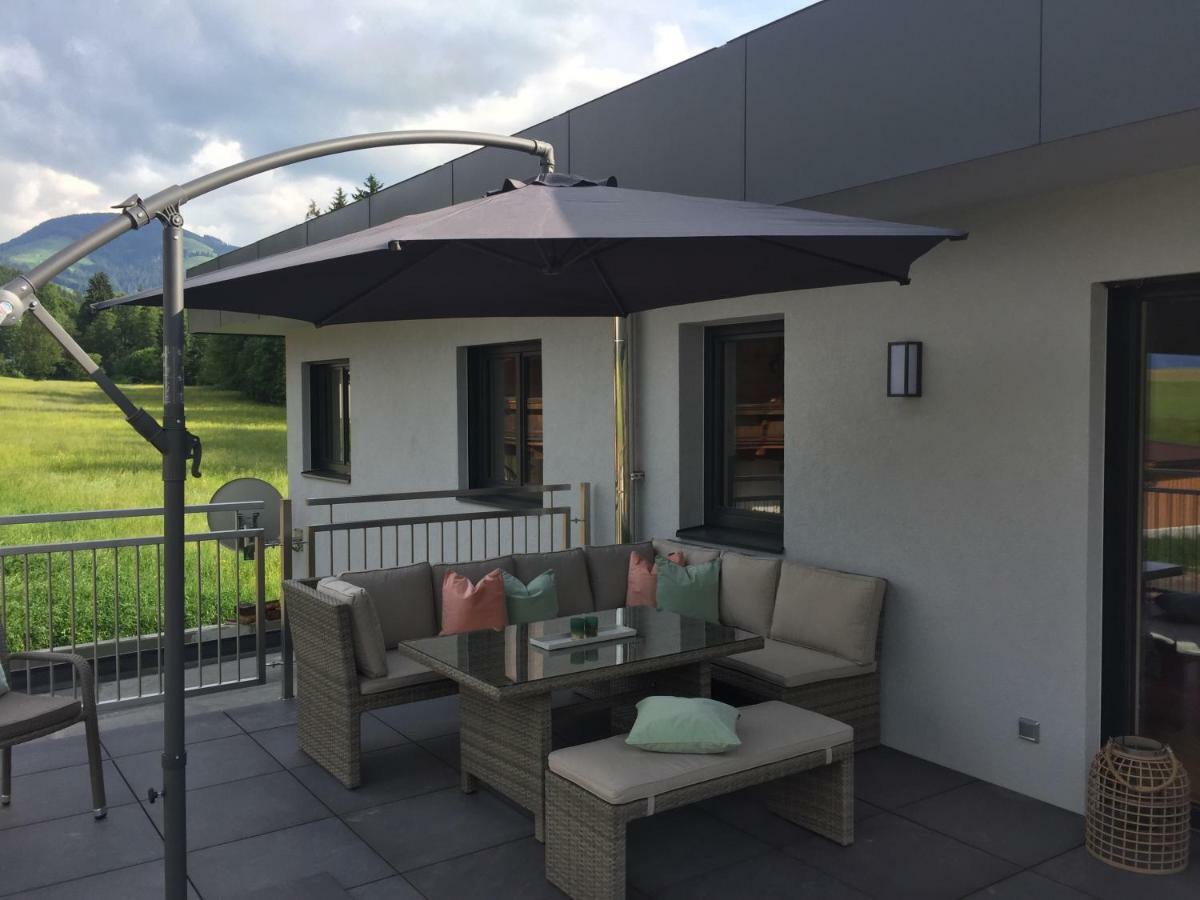 Appartement Wilder Kaiser Deluxe Ellmau Bagian luar foto